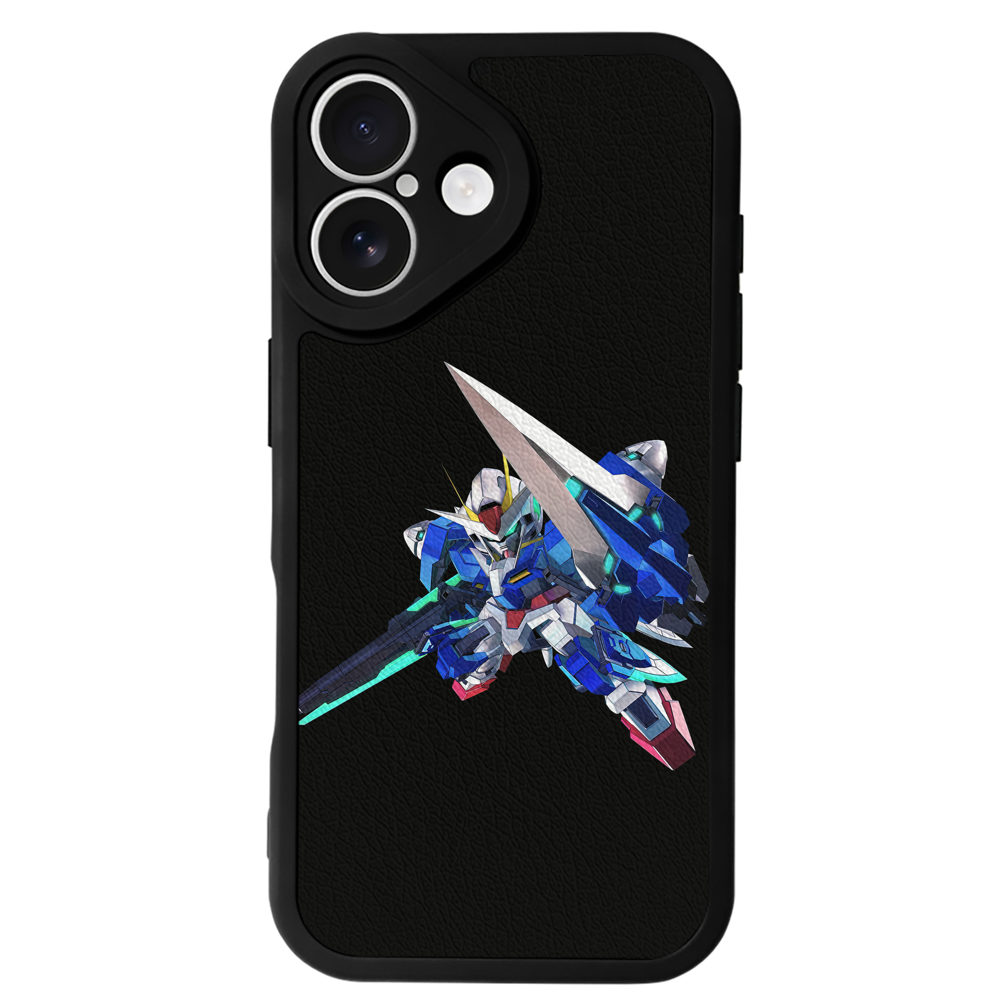 （画像用） 機動戦士ガンダム Mobile Suit Gundam 【iPhone 16シリーズ対応】シリコンスマホケース（レザー調） 材質：シリコン